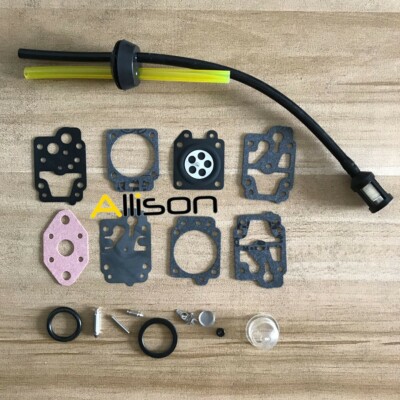 KIT RIPARAZIONE MEMBRANA Carburatore Per Decespugliatori ALKO BC410 Bc4535 Bc4125 204752480766