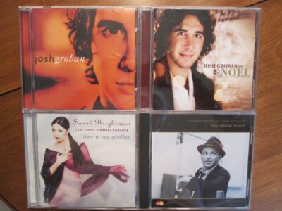 EASY LISTENING CD'S LOT OF 4- GROBAN SINATRA BRIGHTMAN