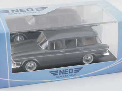 Humber Super Snipe Estate 1963 Grey Metal Neo 46330 1:43 Resin Break SW RHD