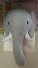 Ever Ever Buy Buy Baby ELEPHANT Plush Wall Decor NWT Baby Nursery Playroom