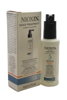 Nioxin SCALP TREATMENT #5 Chemically Treated Hair Medium Coarse Normal Thin 1.7 