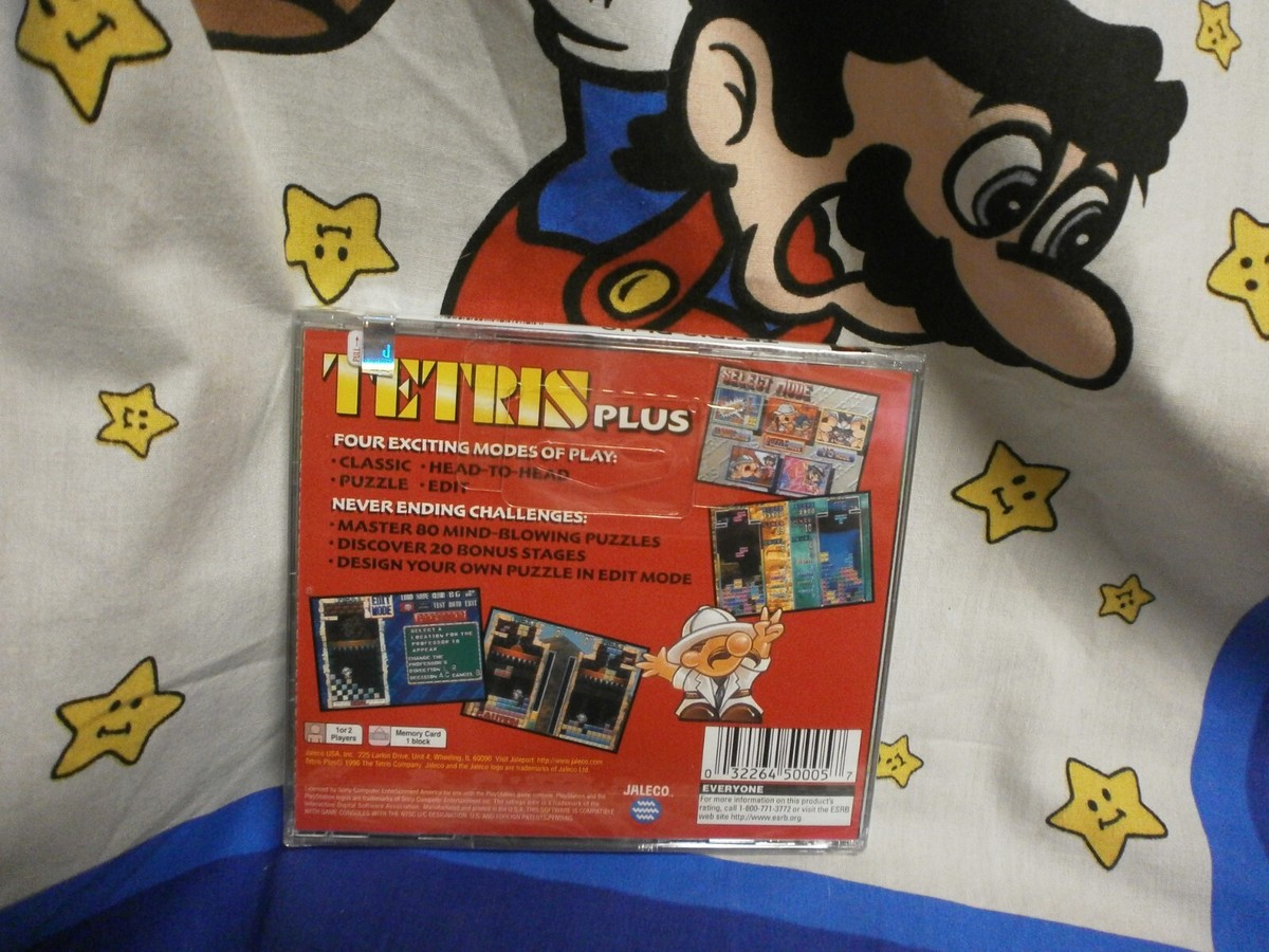 PlayStation - PS★TETRIS PLUS 海外版★箱付・説明書付・ソフト付★動作確認済 Tetris Plus (Sony PlayStation 1, 1996) for sale online | eBay
