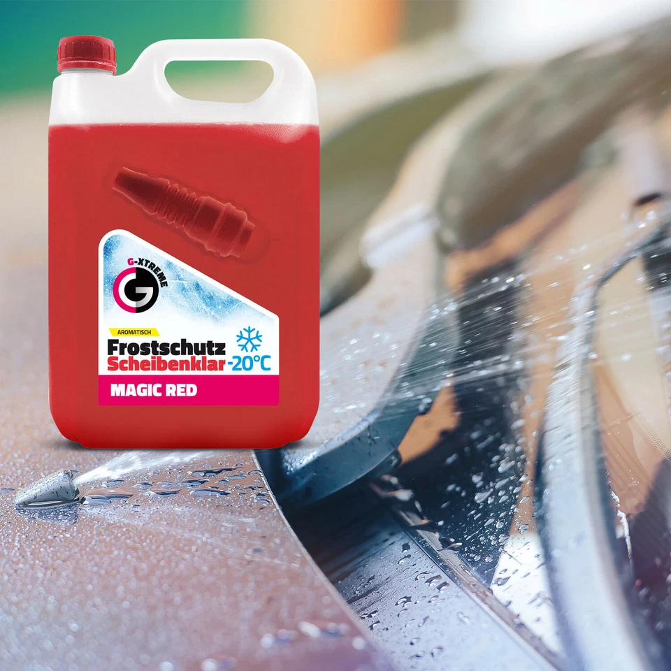 Scheibenfrostschutz Magic Red Duft Schlierenfreier Scheibenklar Winter 20L -20C - Bild 3 von 4