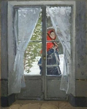 Claude Monet Signed Oil Painting on Canvas 16x24 in Impressionism ..