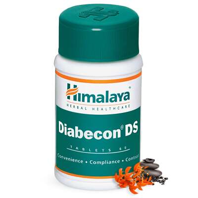 Himalaya DIABECON-DS (60 Tabs) For Blood Sugar Supports (Free Shipping)