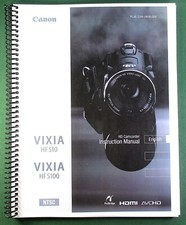 Canon Vixia HF S10/S100 Instruction Manual: 191 Pages  Protective Covers