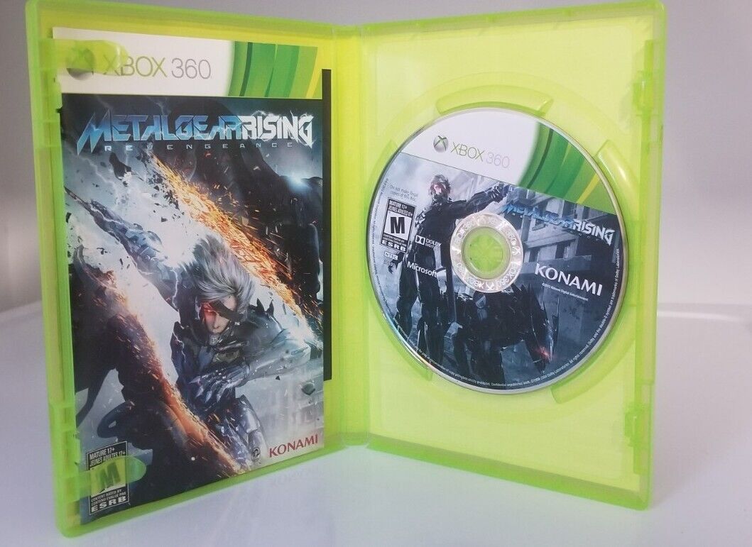 Metal Gear Rising: Revengeance (Xbox 360 / Plays on Xbox One /XSX ) BRAND  NEW 83717301035