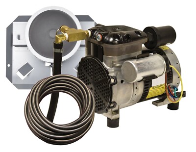 EasyPro Rocking Piston Pond Aeration System - 1/4 HP Kit w/ Quick Sink Tubing