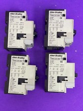 Allen Bradley 140M-C2E-B63/B Circuit Breaker 4.0-6.3A w/ 140M-C-AFA10 Lot of 4 