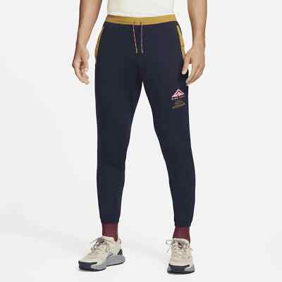 Nike Trail Tour Du Mont Blanc Men's Running Pants Obsidian Sz M L  DR2580-451