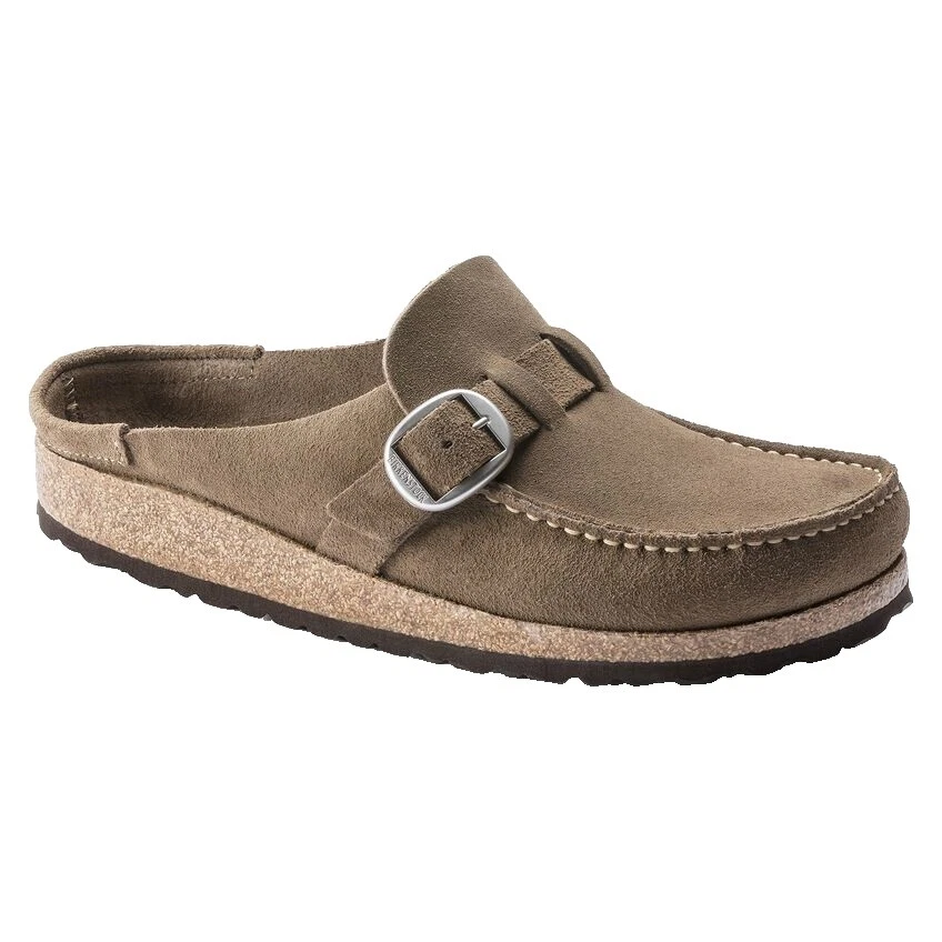 Zapatos Cómodos Birkenstock Gamuza Marrón para Mujeres