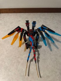 LEGO Ninjago 70627 Dragon's Forge Building Set with Bonus Bikes and Parts Lot