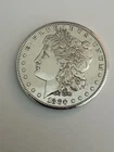 1880-S Morgan Silver Dollar $1 UNC,  90% Silver