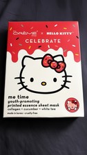 THE CREME SHOP HELLO KITTY CELEBRATE  ME TIME  SHEETS 3 PC NEW w BOX Limited Ed