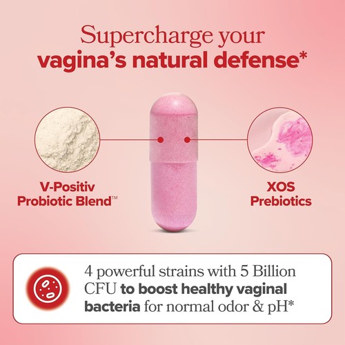 URO Vaginal Probiotics for Women pH Balance with 60 Count (Pack of 1) - Picture 3 of 7