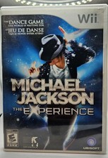 Michael Jackson: The Experience Nintendo Wii Clean Disc (NO GLOVE) WITH MANUAL