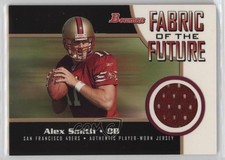 2005 Bowman Fabric of the Future Alex Smith #AS 7eo