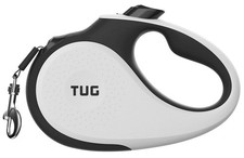 TUG 360 Tangle-Free Retractable Dog Leash 16 ft Strong Nylon Tape One-