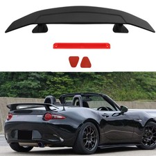 For Mazda Mx-5 Miata Matte Black 46gt Car Racing Rear Trunk Spoiler Lip Wing For Mazda Mx-5 Miata Matte Black 46gt Car Racing Rear Trunk Spoiler Lip Wing