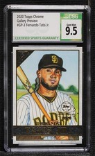 2020 Chrome Topps Gallery Preview Fernando Tatis Jr #GP-3 CSG 9.5 Gem Mint 0i76