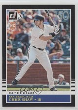 2019 Panini Donruss Retro 1985 150th Anniversary 39/150 Chris Shaw #237 y0i
