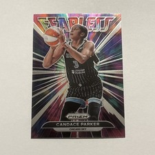 Candace Parker 2022 Panini Prizm WNBA Fearless Insert #15 Chicago Sky