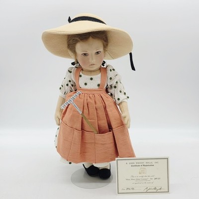 R. John Wright Mary, Mary, Quite Contrary limitiert 100 aus 1992-1993 43 cm Filz