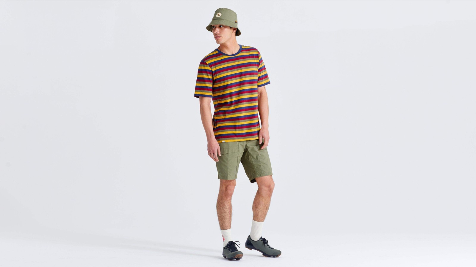 Specialized Mens SpecializedFjllrven Cotton Striped Short Sleeve Tee 8890₽
