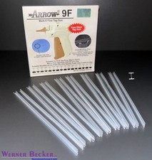 Set - Etikettierpistole ARROW 9F Fein inkl. Nadel + 1.000 Heftf&auml;den PP T-End 7mm