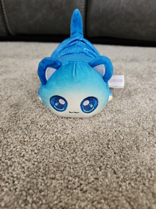Aphmau MeeMeow Glitter Edition 6" Blue Kitty