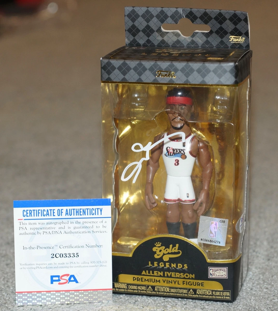 Professional Sports Authenticator (PSA) Allen Iverson NBA Original