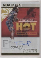 2016-17 Panini NBA Hoops Hot Signatures Rookies Taurean Prince #11 Auto wd7