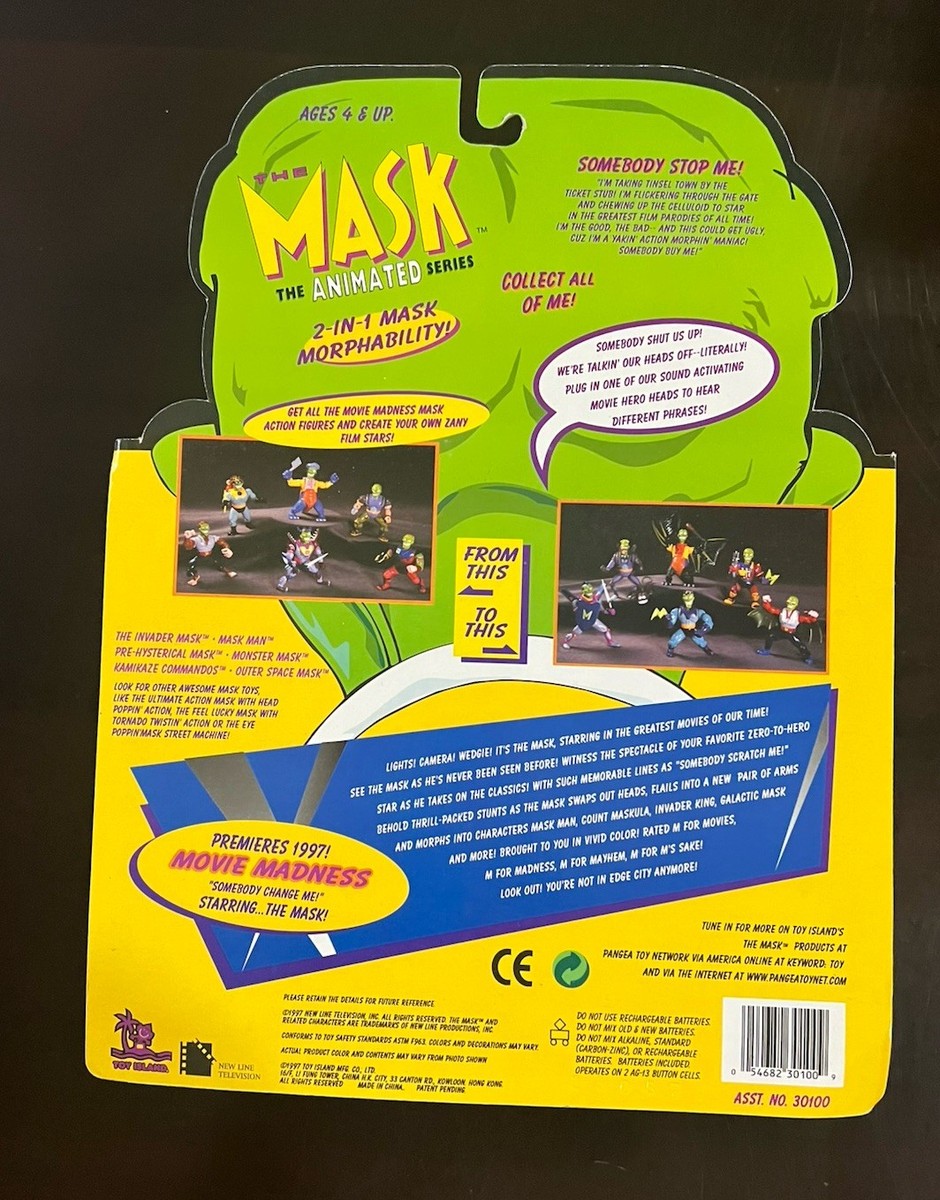The MASK Animated Series T-mask Invader Action Figure Toy Island