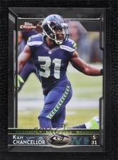 2015 Topps Chrome Black Refractor 288/299 Kam Chancellor #37 0d44