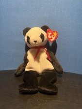 TY Beanie Baby - FORTUNE the Panda Bear (8 inch)