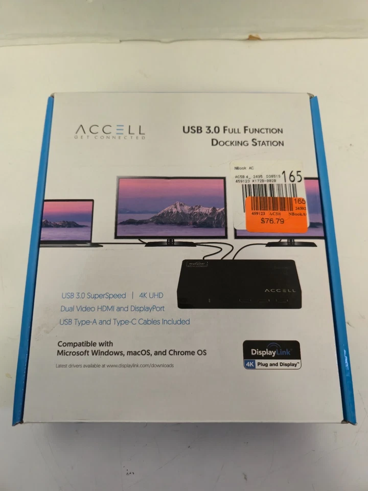 Accell USB 3.0 Full Function Docking Station - Image 2 of 4
