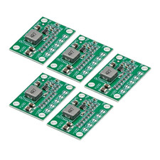 5Pcs DC DC Step Down Power Module 5-16V to 1.25V/1.5V/1.8V/2.5V/3.3V/5V 3A Adjus