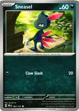 Sneasel Non-Holo SV: Prismatic Evolutions 061/131 NM Common