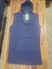 NEW H&M Women's XXS Hooded sweatshirt dress