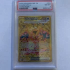 Pokemon TCG Hyper Rare Gold Charizard EX #228 Obsidian Flames 228/197 PSA 8