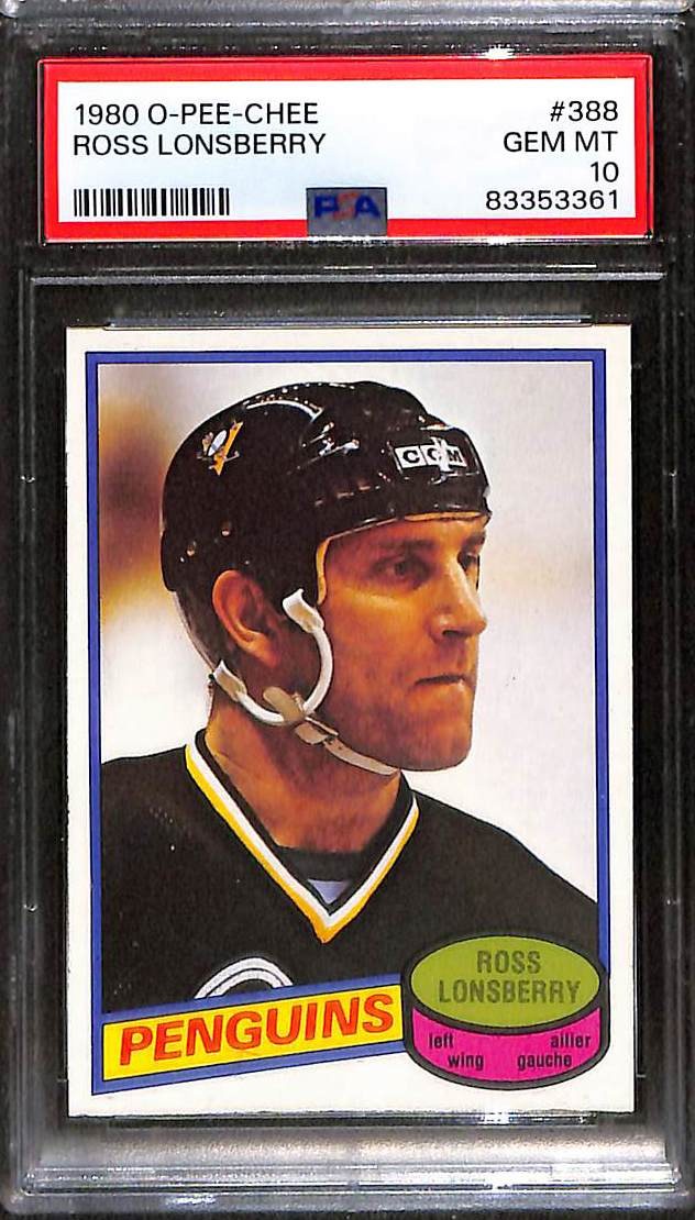 1980 O-Pee-Chee #388 Ross Lonsberry PSA 10 GEM-MT 83353361 