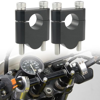Fit For Yamaha XT225 1986-2007 Aluminum Handle Bar Mounts Clamp Riser Adapter