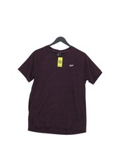 MP Women's T-Shirt M Purple Polyester with Elastane, Viscose Basic
