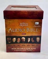 The Word of Promise Audio Bible (NKJV) 79 CD Set + Bonus DVD Like New