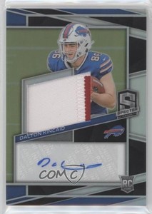 2023 Panini Spectra /99 Dalton Kincaid #207 RPA Rookie Patch Auto RC