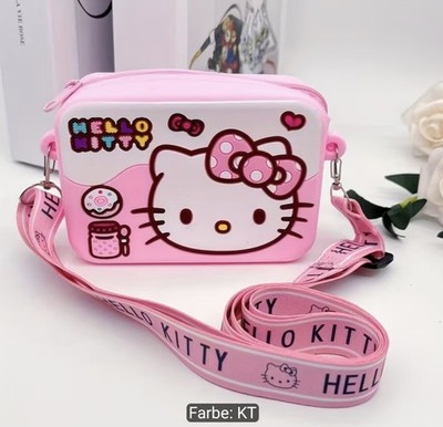Umhängetasche Tasche Hello Kitty  Mädchen Kindergarten Unterwegs 