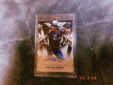 Signed Michael Busch card