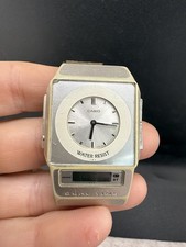 Vintage Casio Watch Dual Time Film BROKEN FOR...