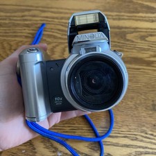 Konica Minolta Dimage Z1 Digital Camera 3.2MP 10x Zoom & 1GB SD Card - Tested