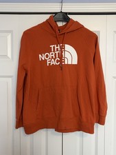 The North Face Women's Half Dome Pullover Hoodie Orange size XL